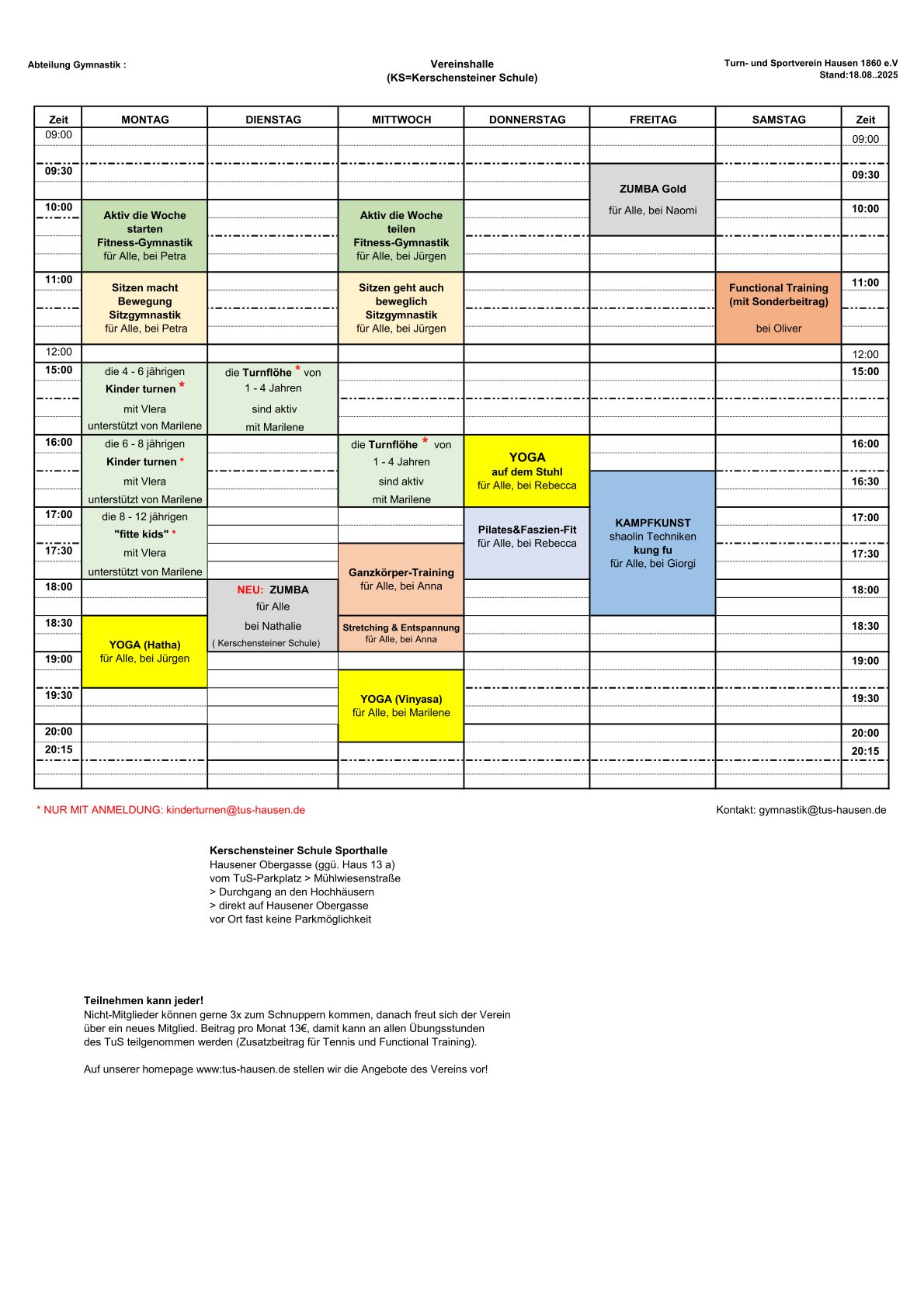 2025 08 18 ff Gymnastik Angebote Vermerk allgemein